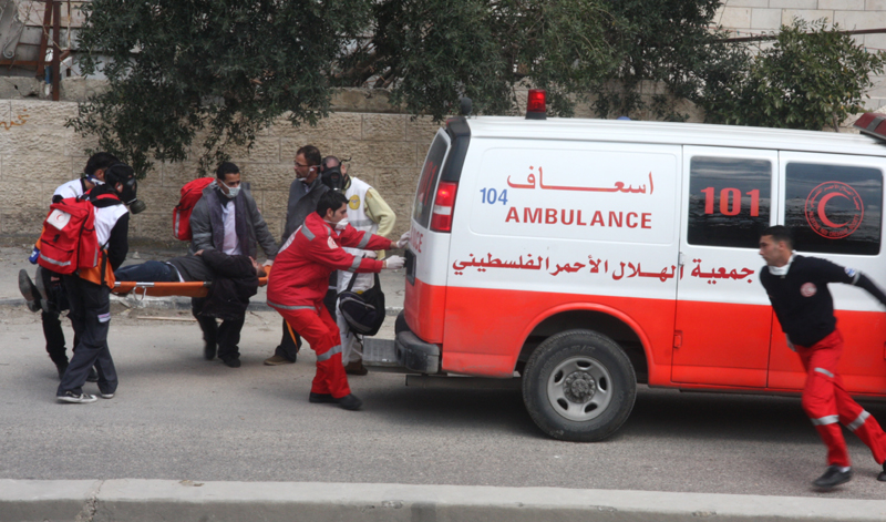إصابة ستة أطفال من مدرسة الأصمعي بانقلاب باص خاص في طولكرم