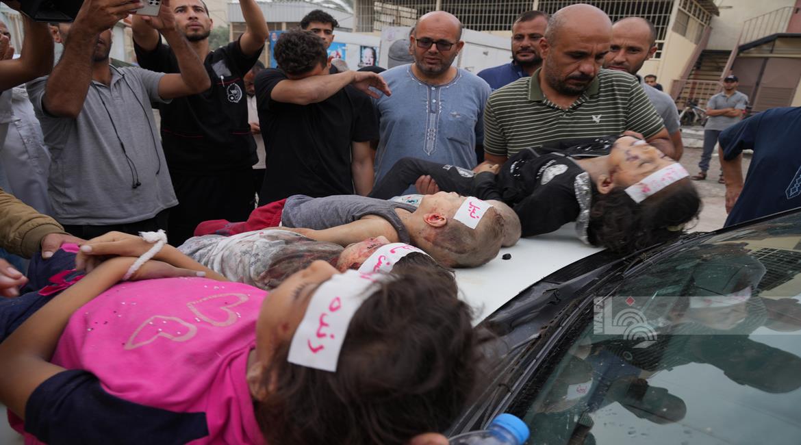 الأطفال.. وقود الحرب على قطاع غزة
