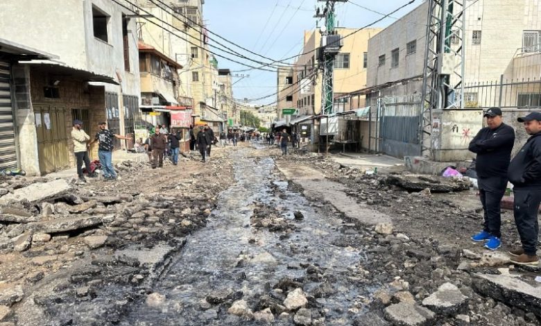 ناشدت المؤسسات الانسانية للتدخل الفوري المنظمات الاهلية:تدمير خطوط المياه في مخيم طولكرم جزء من محاولة تفريغ المخيم ضمن مخطط التهجير القسري

