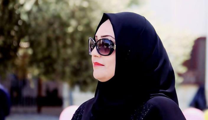 مختارة غزة فاتن حرب.. تنتصر في مجالس الرجال