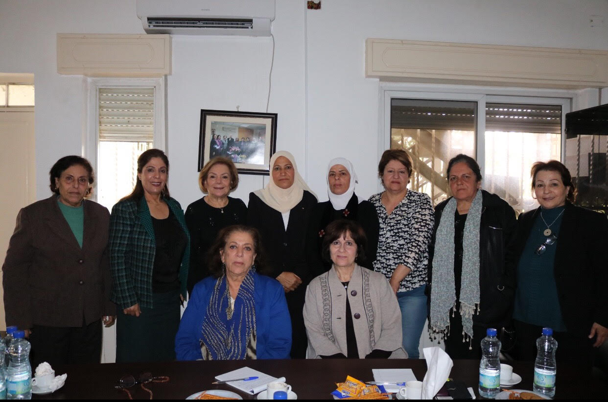 الوزيرة حمد تلتقي الامانة العامة للاتحاد العام للمرأة الفلسطينية