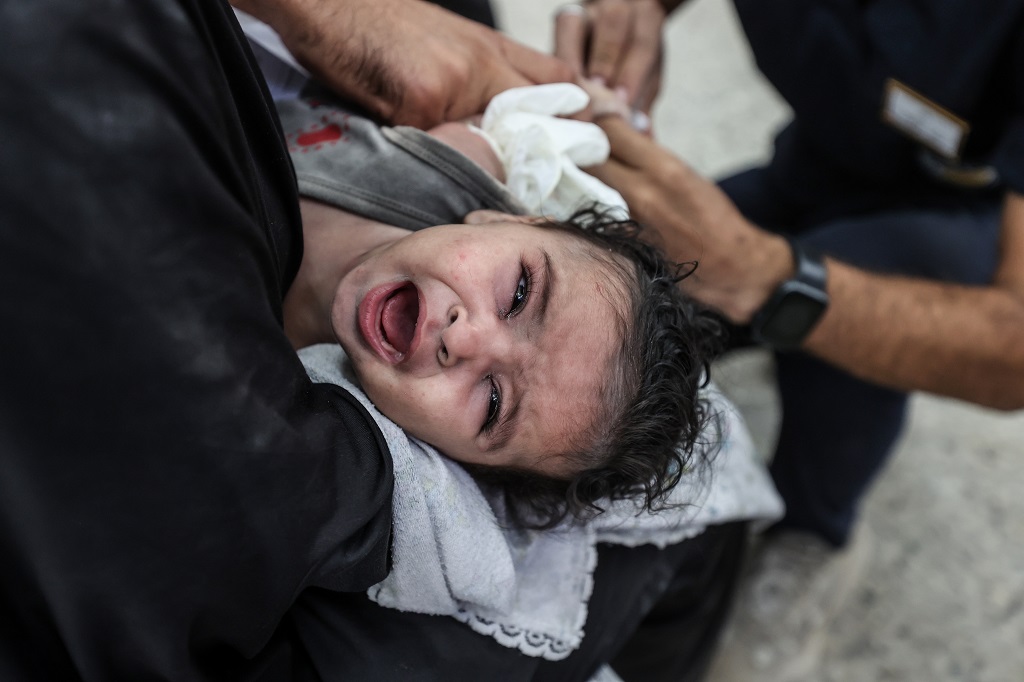 "اليونيسيف": أطفال غزة يعيشون رعبا ينبغي ألا يواجهه أي طفل

