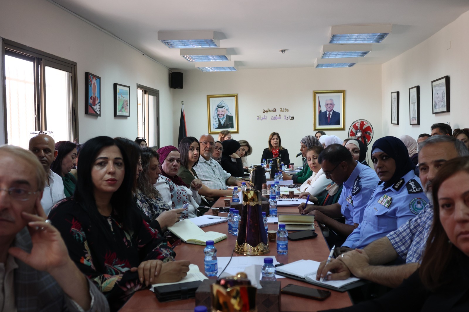  وزيرة شؤون المرأة تراس اجتماع اللجنة الوطنية العليا لمناهضة العنف ضد المرأة لاستعراض التقدم المحرز في ملفات مناهضة العنف
