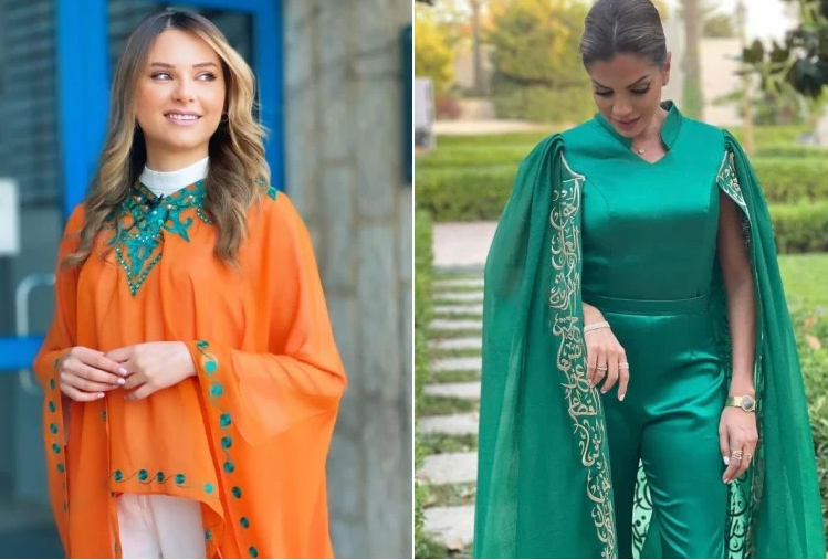 في أيام عيد الفطر.. عباءات مطرزة ومزينة بألوان الفرح تجذب النساء

