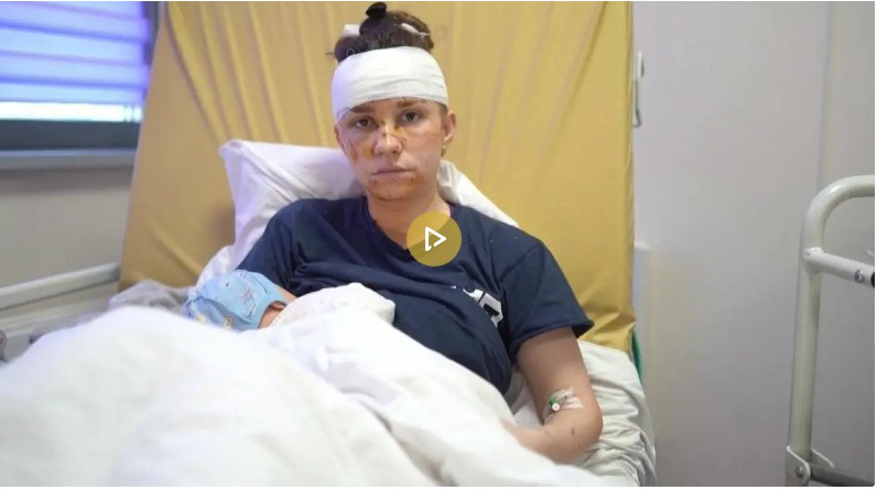 من قلب كييف صورة لأم ورضيعتها هزت العالم.. هذه قصتها

