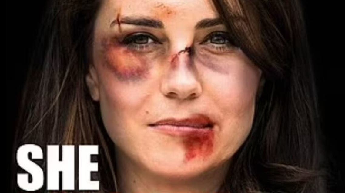 حملة لمناهضة العنف.. كيت ميدلتون..  صورها المعنفة على محطات النقل العام؟

