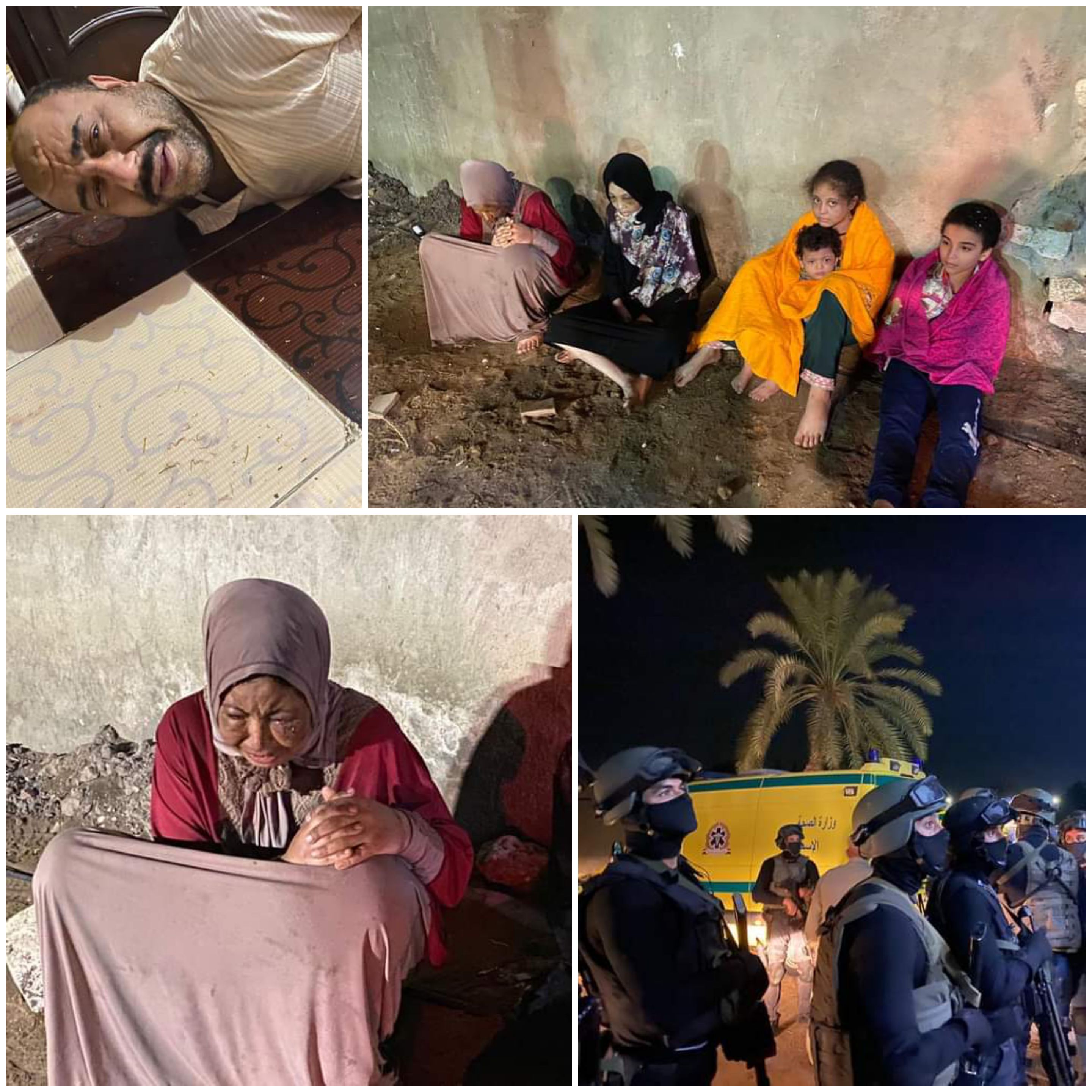 تفاصيل  جديدة في جريمة احتجاز عائلة "الفيوم بمصر".. قتل زوجته ودفنها  تحت الغرفة !