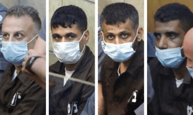 محامو أسرى "الجلبوع": تقديرات بتهم أمنية وتشديد محكومياتهم

