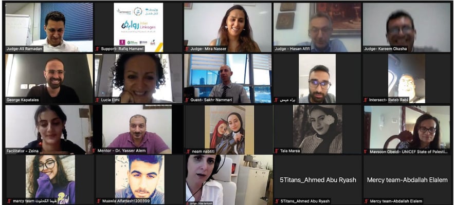 "إنترسكت" تختتم هاكاثون مشروع "روابط" للريادة المجتمعية بتأهل 4 مشاريع لمرحلة الاحتضان

