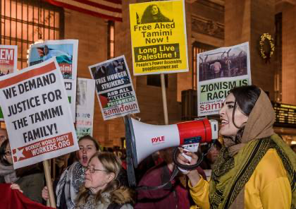 Israel" sends a warning message to the Palestinian activist, Nardine Kiswani