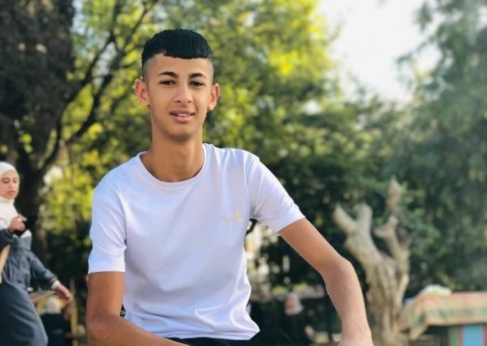 استشهاد الطفل عامر أبو زيتون خلال عدوان الاحتلال على نابلس
