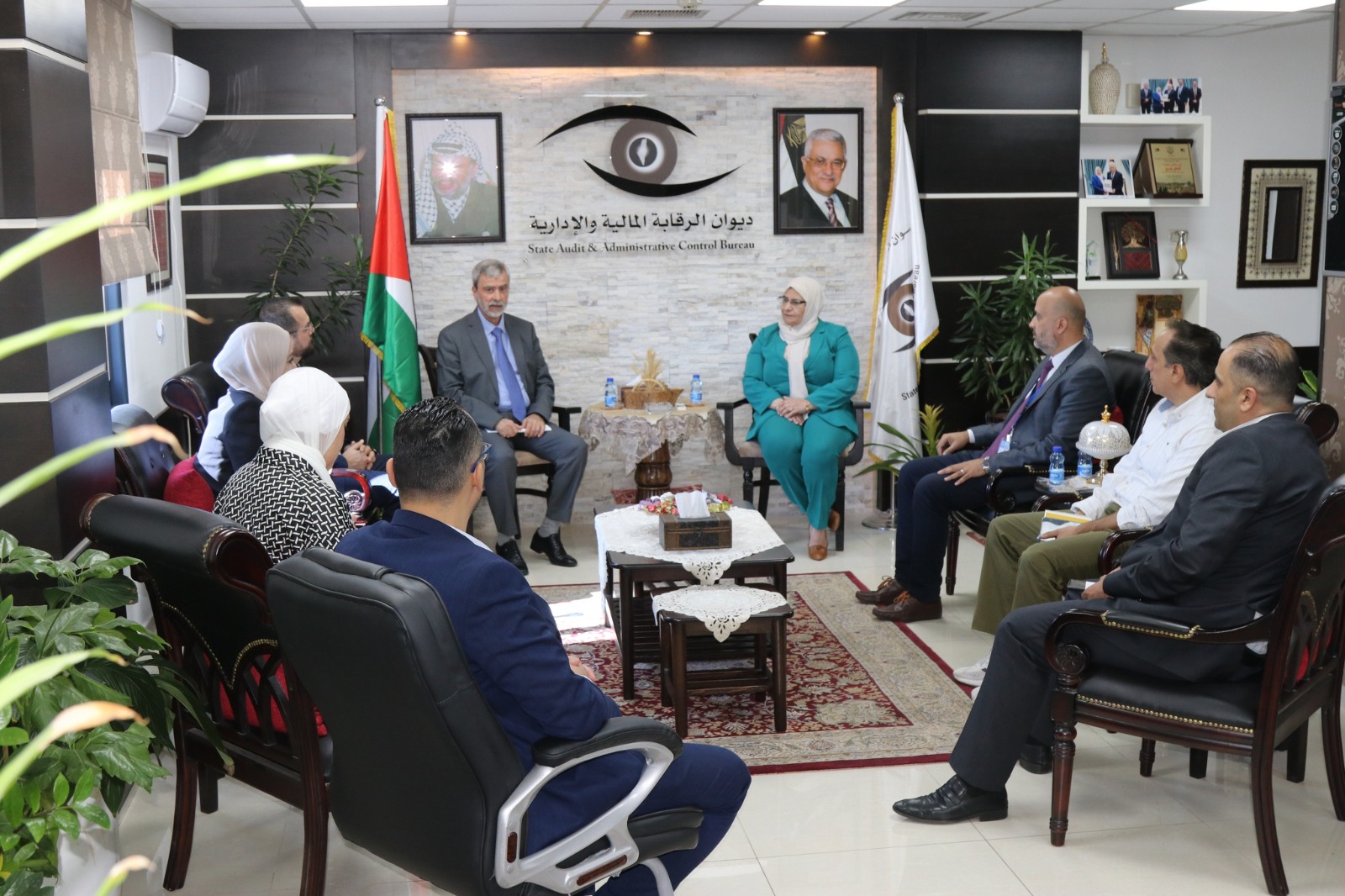 ديوان الرقابة ومصلحة مياه محافظة القدس يبحثان سبل تعزيز التعاون

