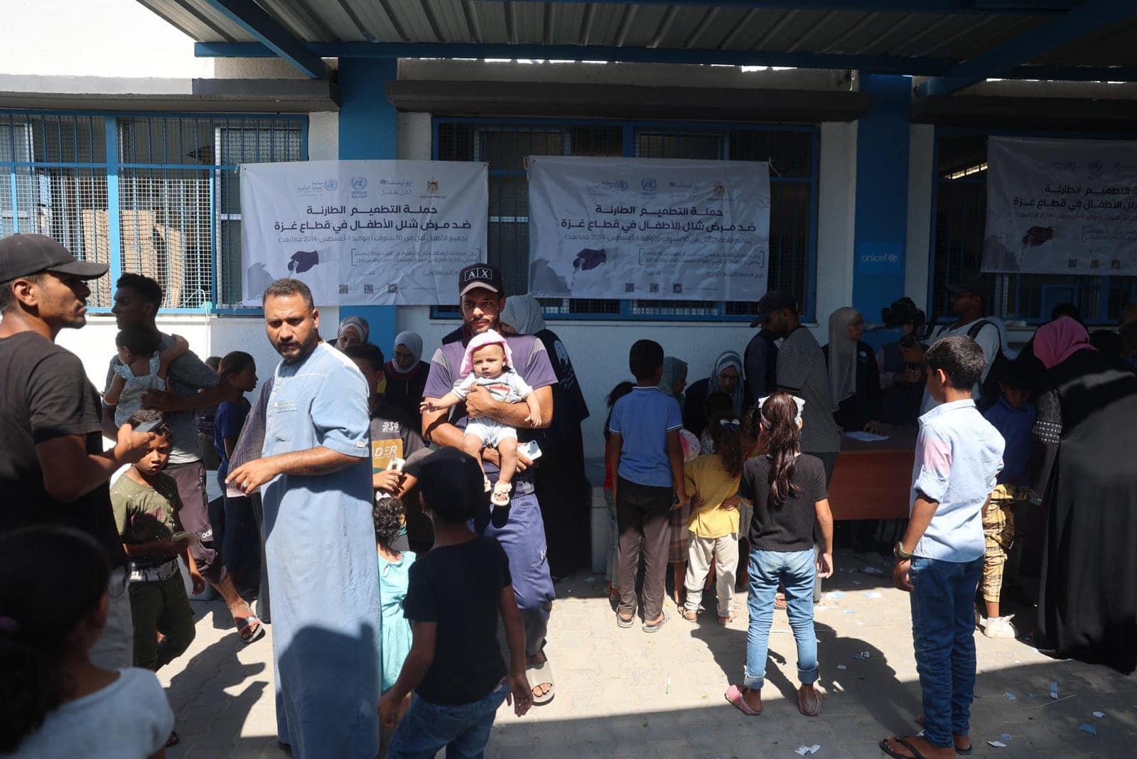 الصحة: 69% من أطفال قطاع غزة تلقوا الجرعة الأولى من لقاح شلل الأطفال
