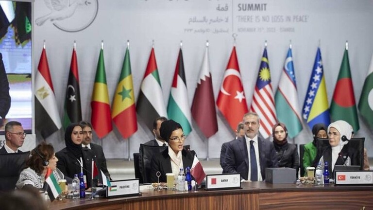 والدة أمير قطر تثير تفاعلا بتصريح عن غزة من تركيا (فيديو)

