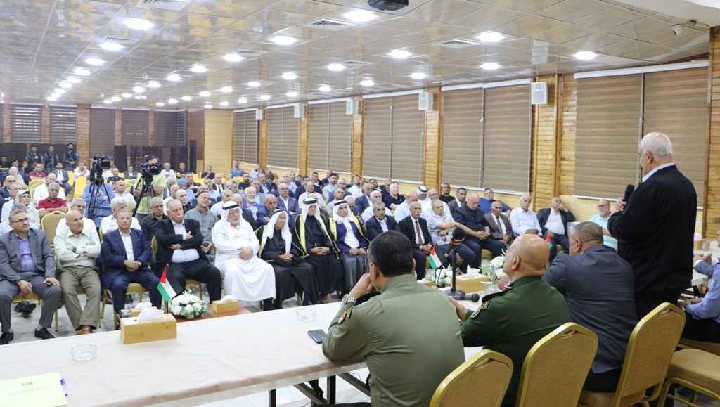 المحافظ دودين واللواء هب الريح "من يلجأ للعصابات سيحاكم مثلهم"

