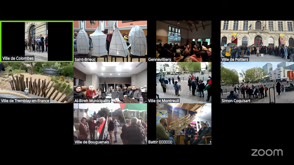 اتحاد الهيئات المحلية يطلق مبادرة "من كل مدينة فرنسية… نورٌ لفلسطين"
