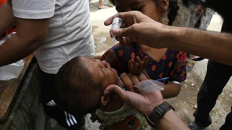 صوت| إطلاق حملة تطعيم شلل الأطفال في غزة: وزارة الصحة تستهدف 640 ألف طفل 

