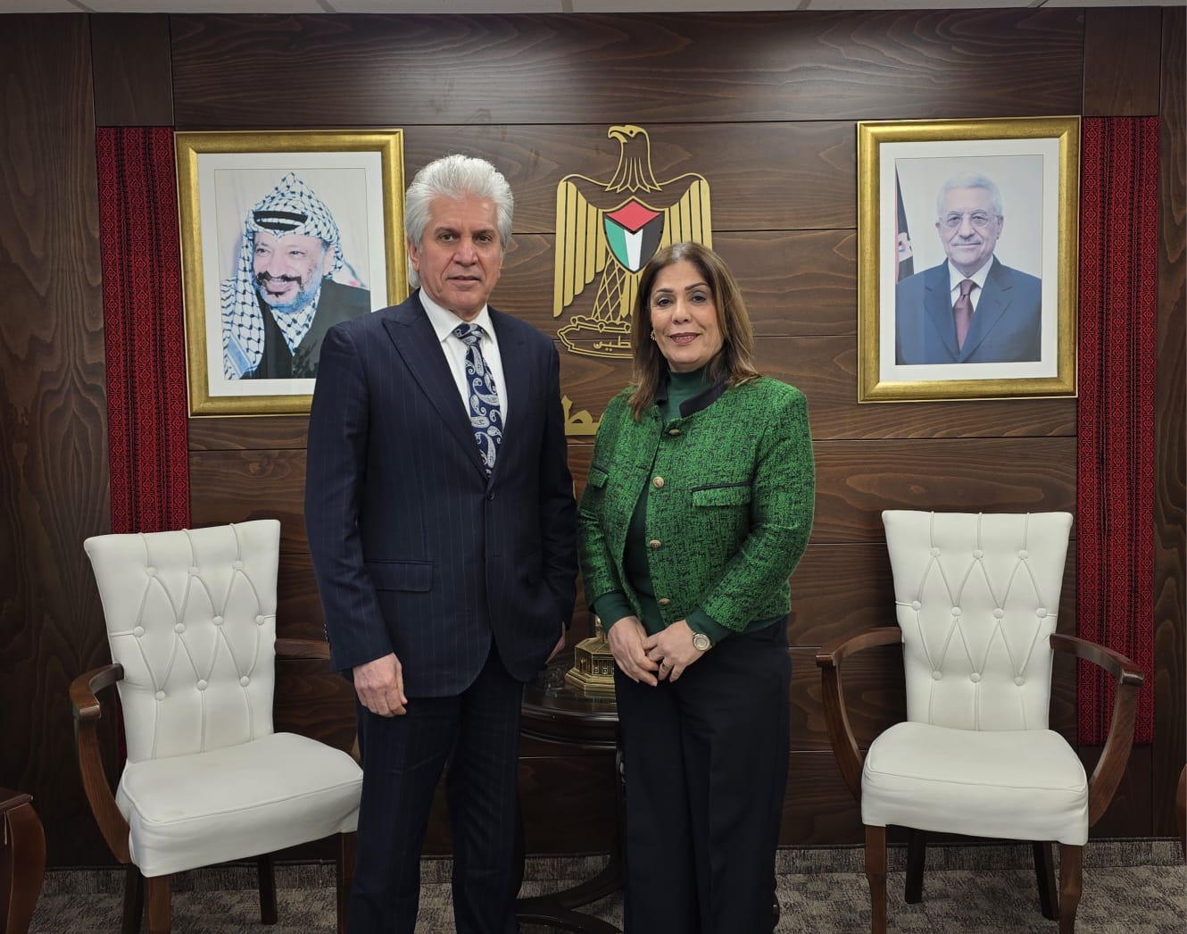 وزيرة شؤون المرأة تبحث مع الأمم المتحدة تعزيز حماية وتمكين النساء الفلسطينيات في ظل العدوان

