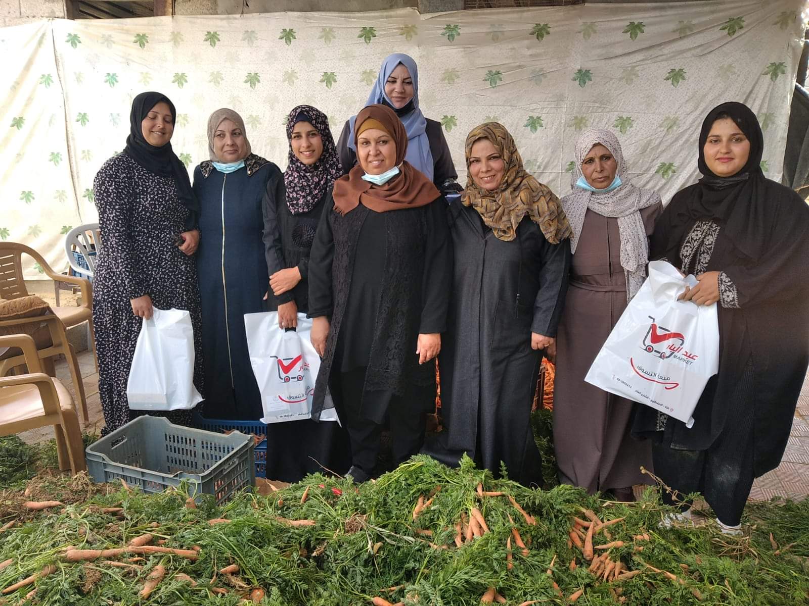 جولات ميدانية لدائرة المرأة في المحافظات الجنوبية
