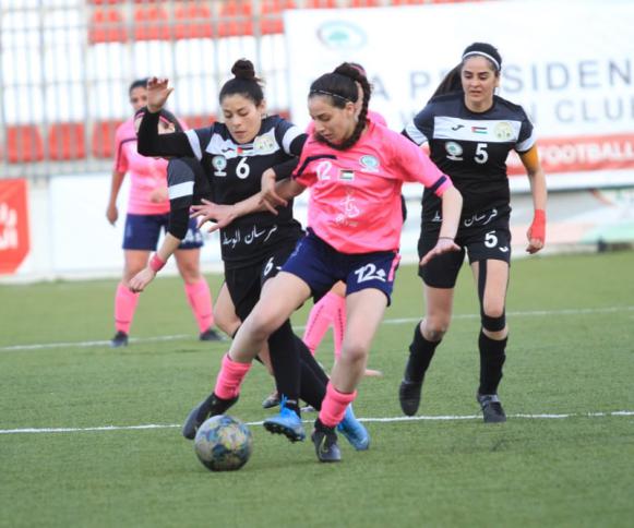ديار بيت لحم يبلغ نهائي كأس رئيس الاتحاد للأندية النسوية بفوزه على مؤسسة البيرة
