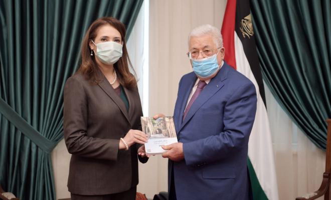 صوت| عوض : تستعرض للرئيس التقريرين الاحصائيين السنويين الخاصين بالقدس وفلسطين
