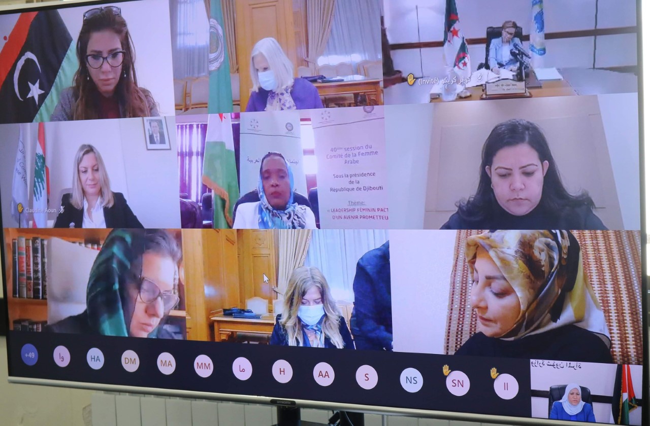 حمد تشارك في الاجتماع الإقليمي التحضيري العربي للجنة وضع المرأة 
