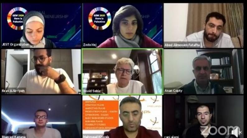 "جست" تنظم لقاءات عبر الانترنت للرياديين بمشاركة خبراء فلسطينيين ودوليين
