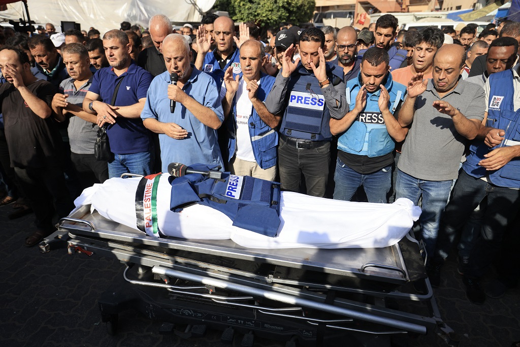 نقابة الصحفيين الفلسطينيين: 167 صحفياً استشهدوا خلال العدوان الإسرائيلي على غزة

