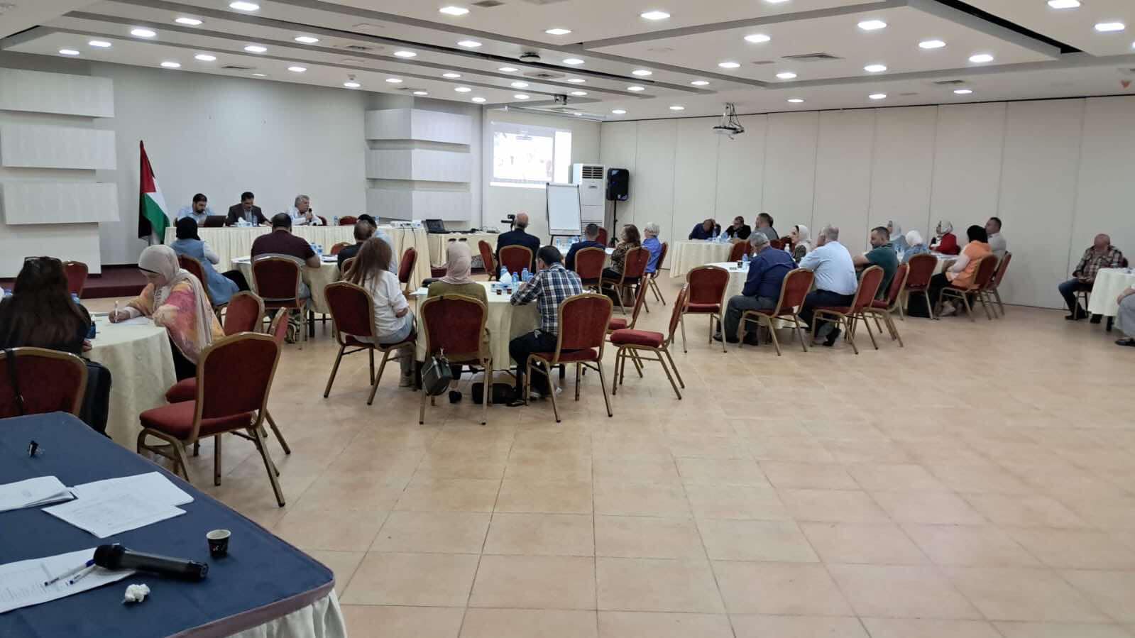 الهيئة العامة للشبكة تؤكد الدور الوطني ومواجهة مخططات الاحتلال في حرب الابادة والتطهير العرقي ورفضها التمويل المشروط سياسيا 

