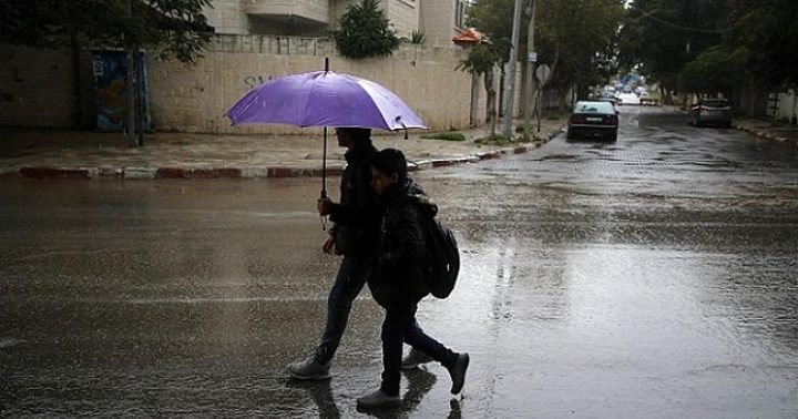 تفاصيل المنخفض الجوي الذي يؤثر على فلسطين 
