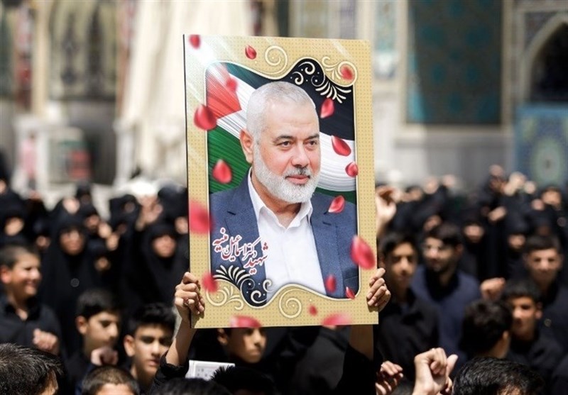 بدء مراسم تشييع إسماعيل هنية في طهران
