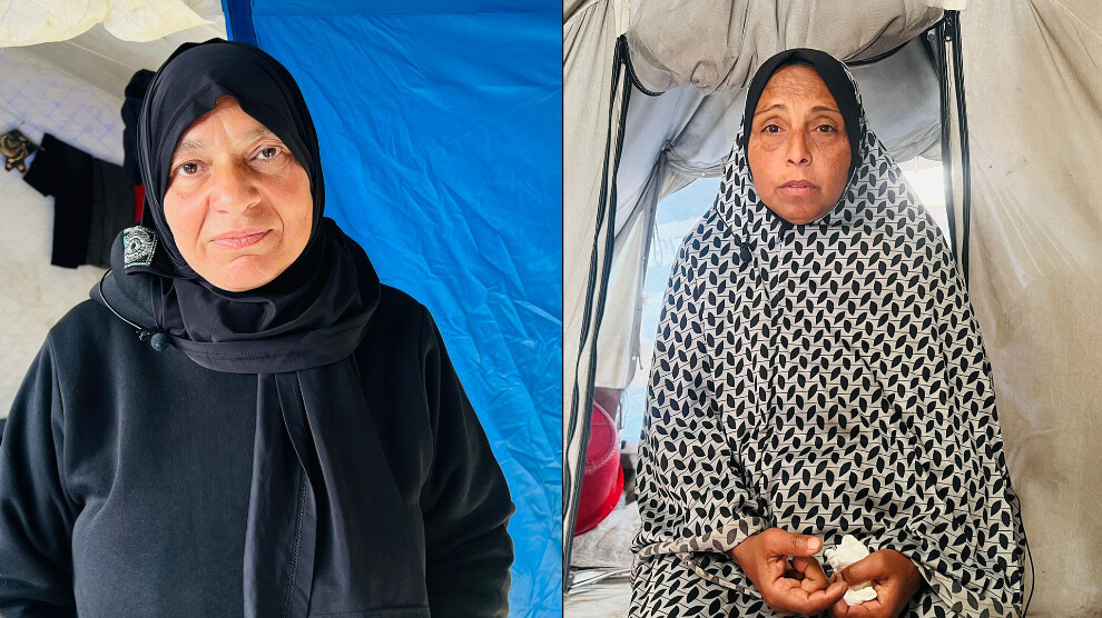 نساء غزة: إصلاح الخيام المهترئة يفوق قدرتنا المادية
