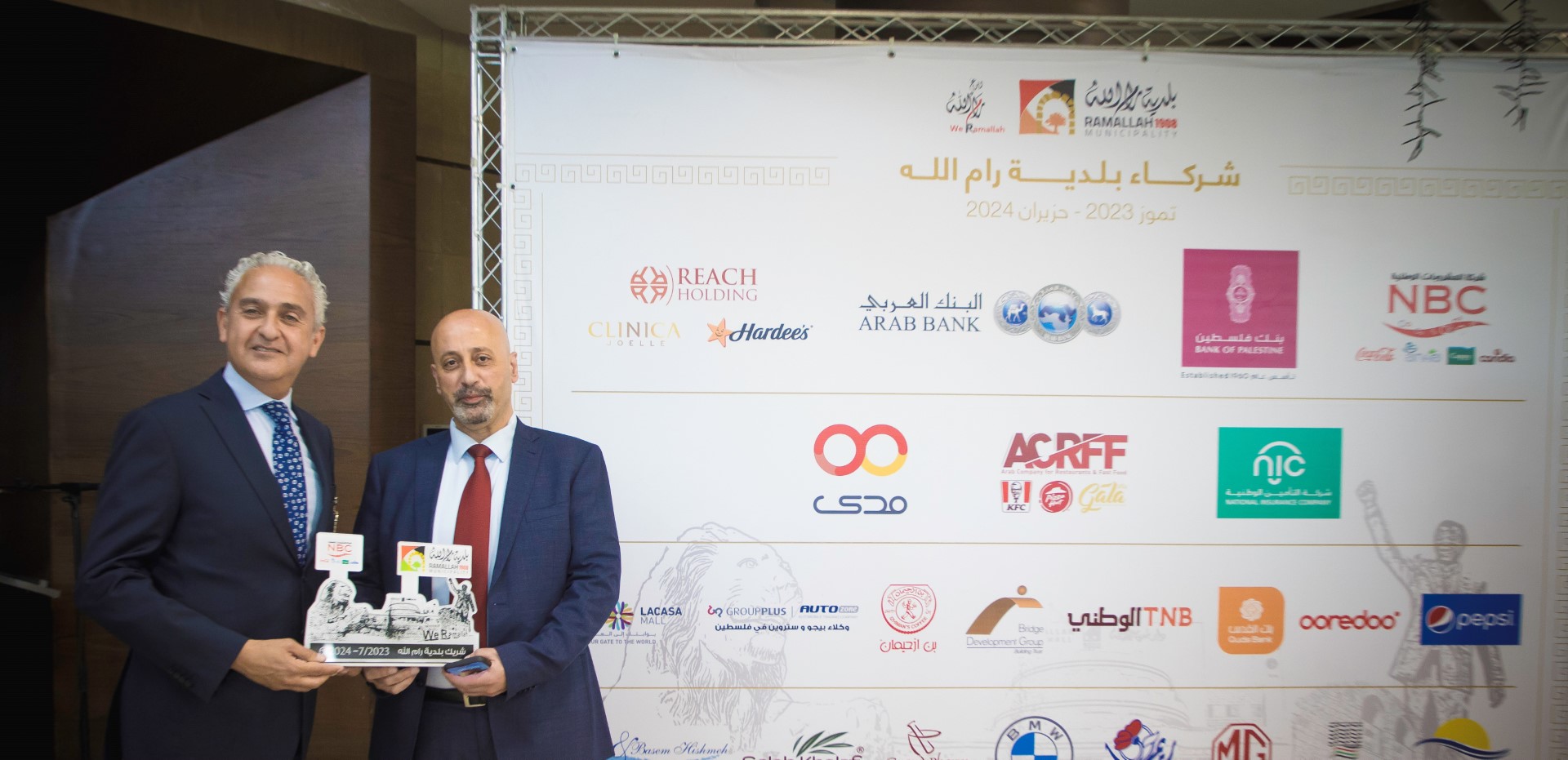 شركة المشروبات الوطنية كوكاكولا/ كابي راعياً ماسياً لأنشطة بلدية رام الله للعام المقبل 

