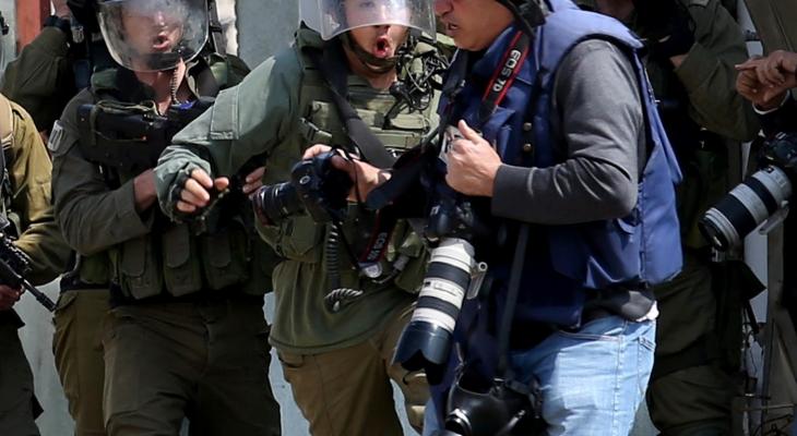 النقابة تدين مجزرة نابلسواستهداف الصحفيين

