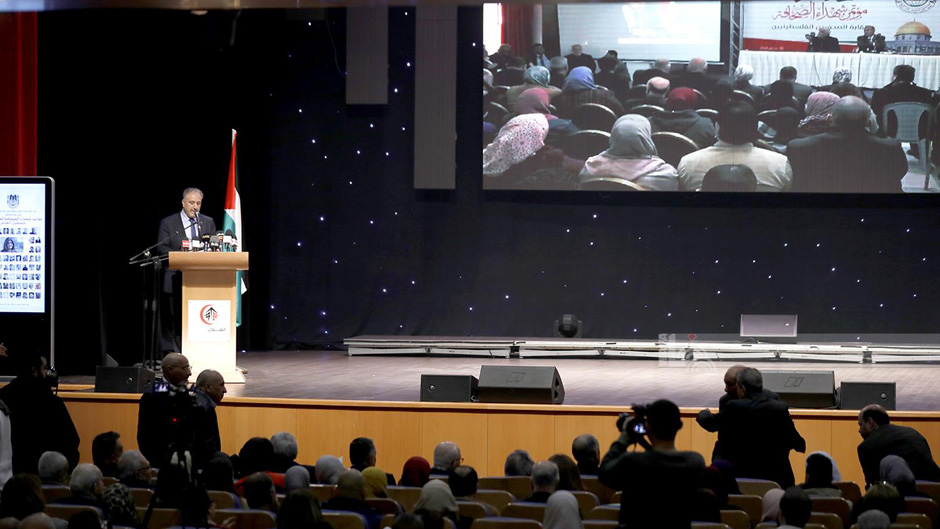 صوت| نقابة الصحفيين .. تعقد مؤتمرها الاستثنائي "مؤتمر شهداء الصحافة الفلسطينية" وتقر نظامها الداخلي 

