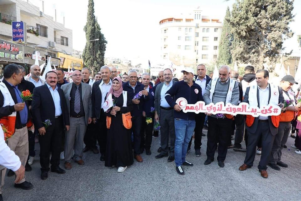 افتتاح معرض المنتجات والأشغال اليدوية لأطفال مراكز التأهيل في عنبتا شرق طولكرم
