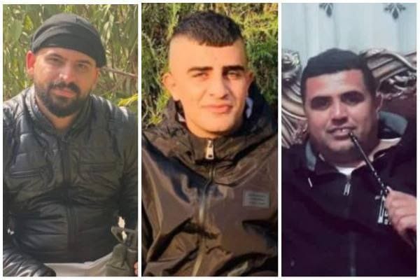 ثلاثة شهداء برصاص الاحتلال في جنين

