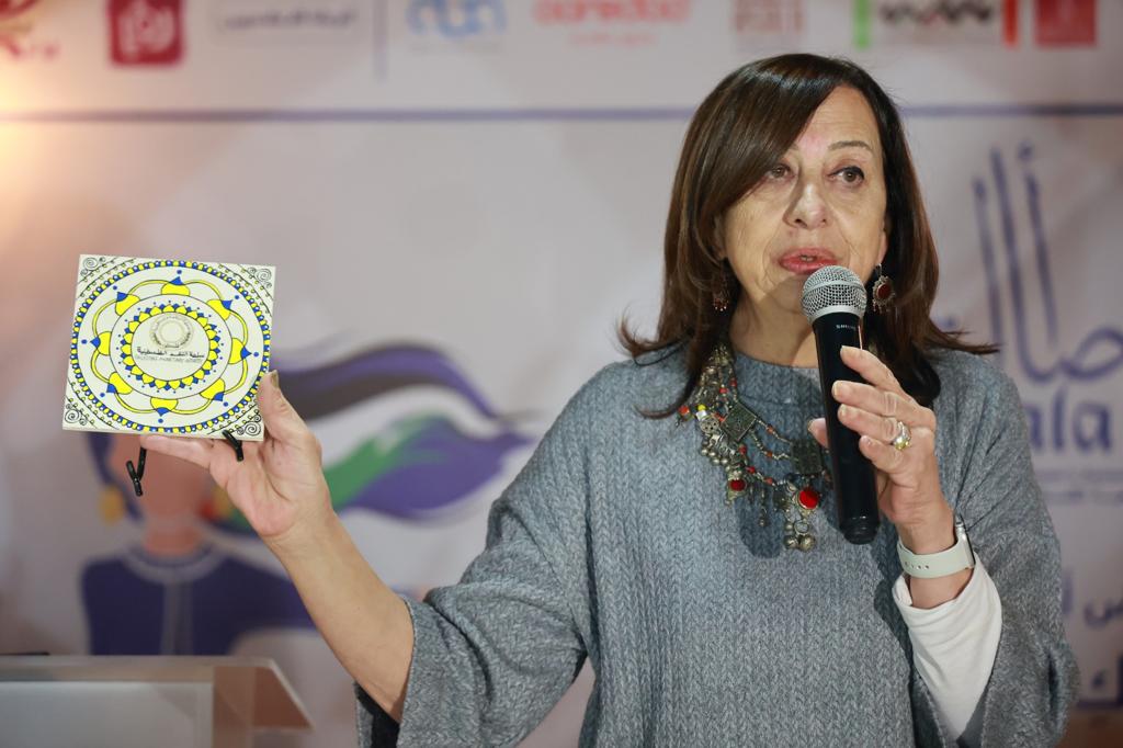 صوت|  "أصالة"تفتتح  معرضها السنوي "يدنا لكِ ويدكِ حياة"