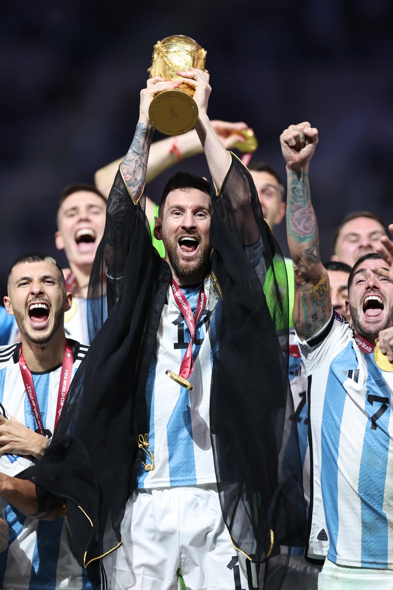 الشيخ مسي يحصد لقب أفضل لاعب.. منتخب الأرجنتين يتوج بلقب بطولة كأس العالم لكرة القدم 2022 في قطر
