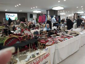 النشميات الأردنيات مميزات في كافة المجالات وضعن بصماتهن في بازار المرأة العربية2022 

