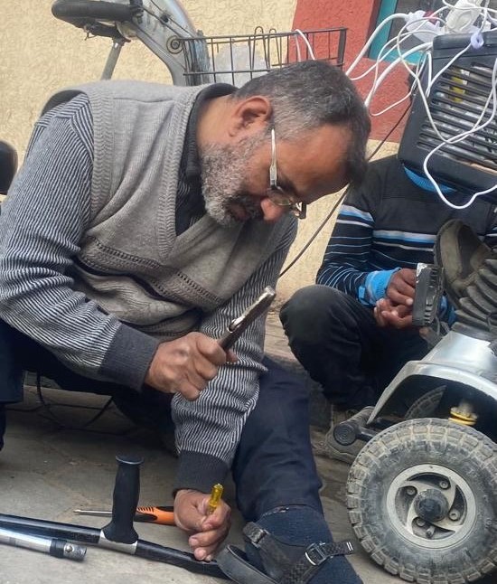 ذوو الإعاقة في غزة.. سلمنا أمرنا لله
