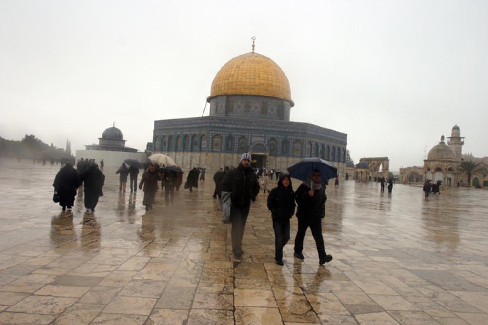 الأرصاد : منخفض جوي عاصف يضرب فلسطين
