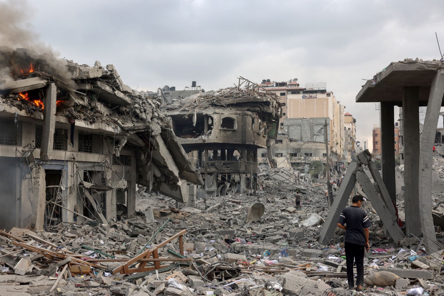 الصحة العالمية تحذر: 75 ألف فلسطيني محاصرين في شمال غزة معرضة حياتهم للخطر
