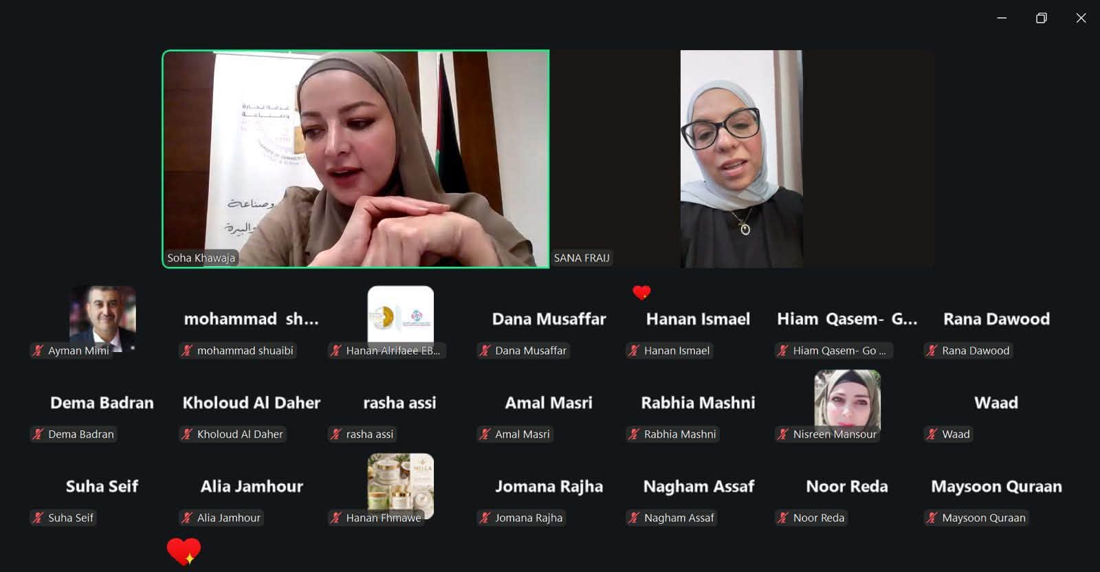غرفة تجارة وصناعة رام الله والبيرة تسلط الضوء على قصص نجاح رياديات أعمال فلسطينيات لإلهام أصحاب المشاريع الناشئة
