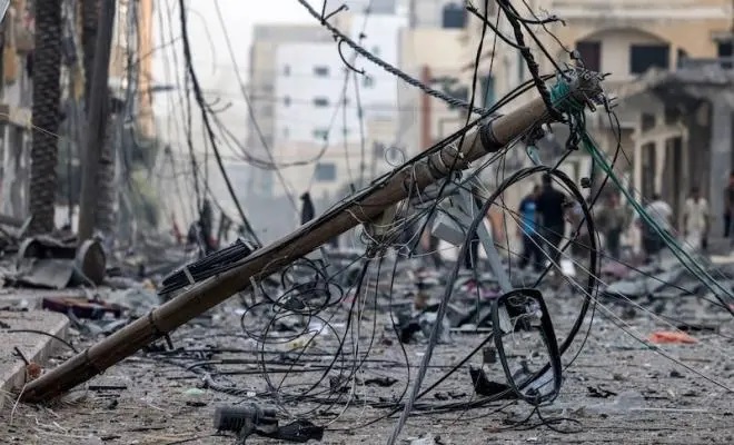 سلطة الطاقة: العدوان خلّف آثاراً كارثية على البنية التحتية لقطاع الكهرباء
