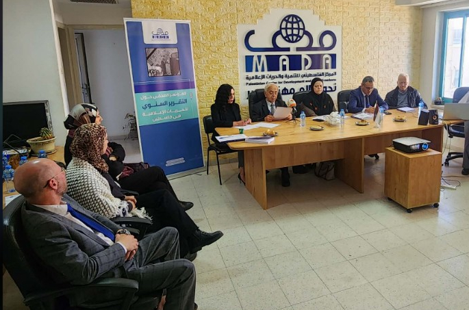 "مدى": 957 انتهاكًا بحق الصحفيين في 2025 و"عام الصمت" يعكس غياب المساءلة الدولية

