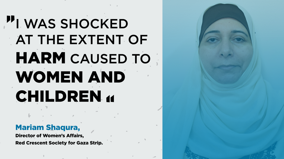 From where I stand: Supporting refugee women amidst violence in Gaza