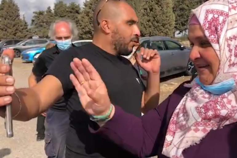 الأسيرة المحررة نسرين أبو كميل تصل غزة