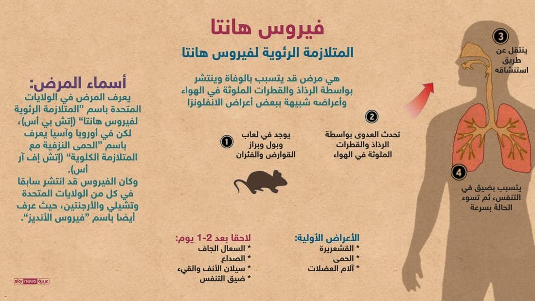 بعد إعلان الصين عن حالة وفاة.. ماذا تعرف عن "فيروس هانتا"؟
