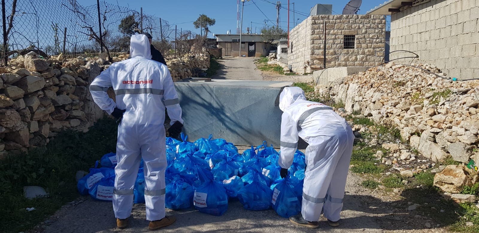 مؤسسة آكشن ايد فلسطين تواصل المساهمة في المجهود الوطني للتصدي لوباء فيروس كورونا المستجد كوفيد 19
